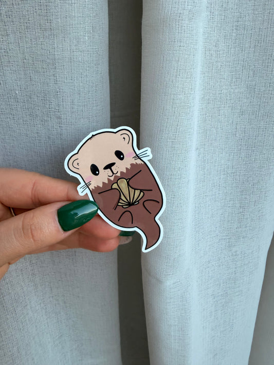 Sea Otter Sticker