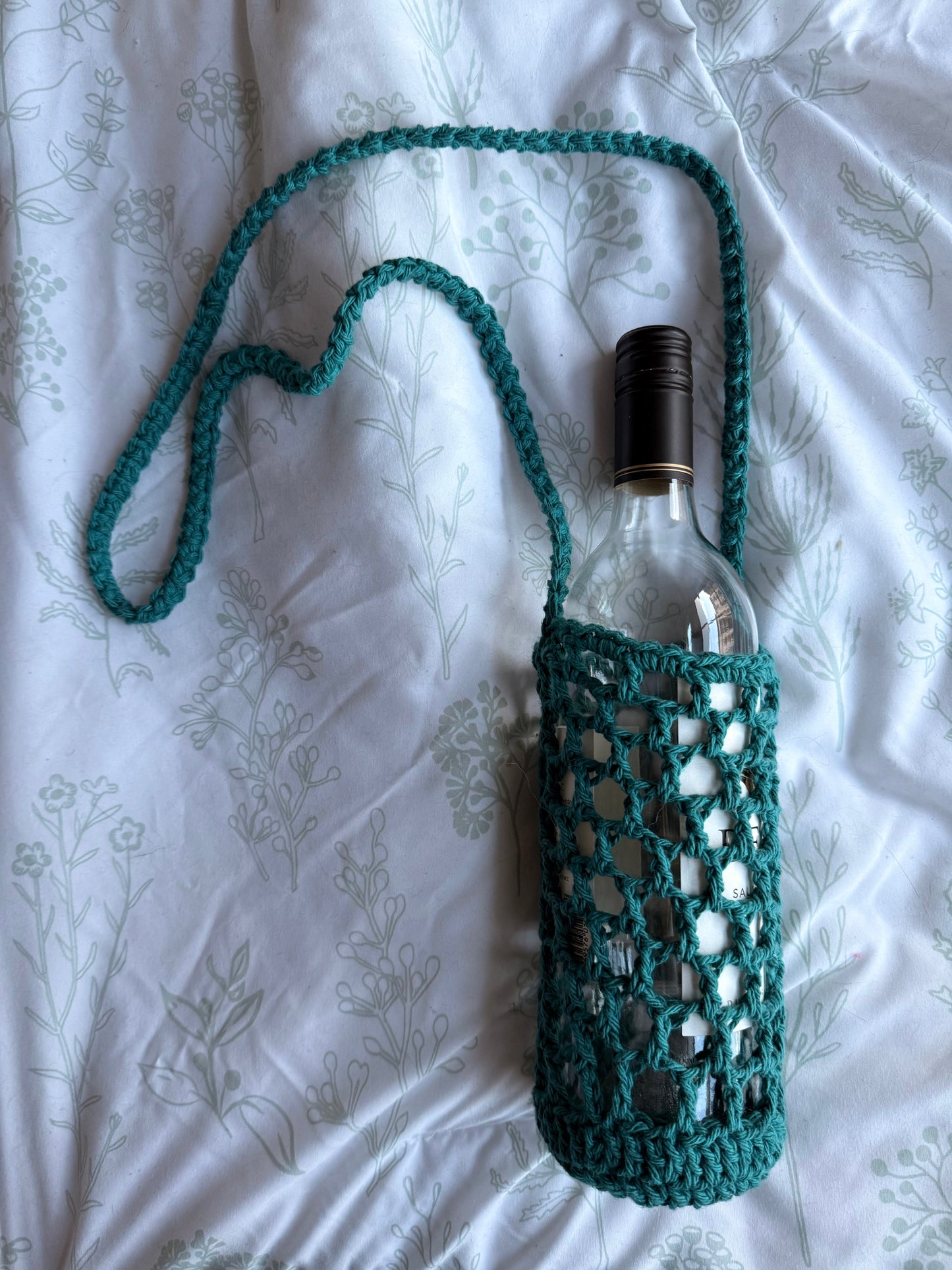 100% Cotton Wine Tote