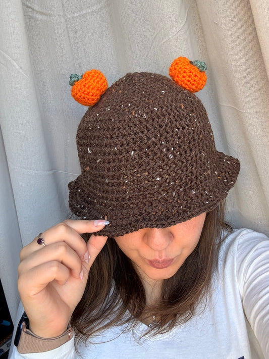 Pumpkin Ear Bucket Hat