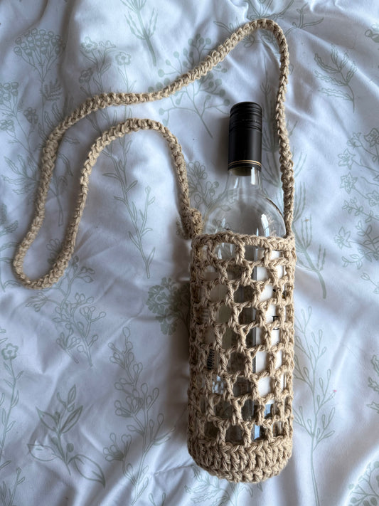 100% Cotton Wine Tote