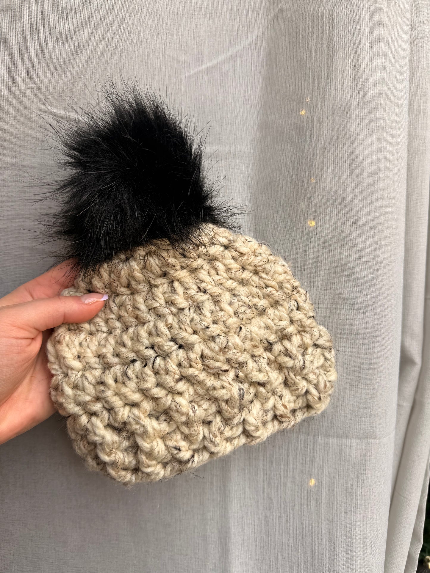 Wool/Acrylic Blend Beanie