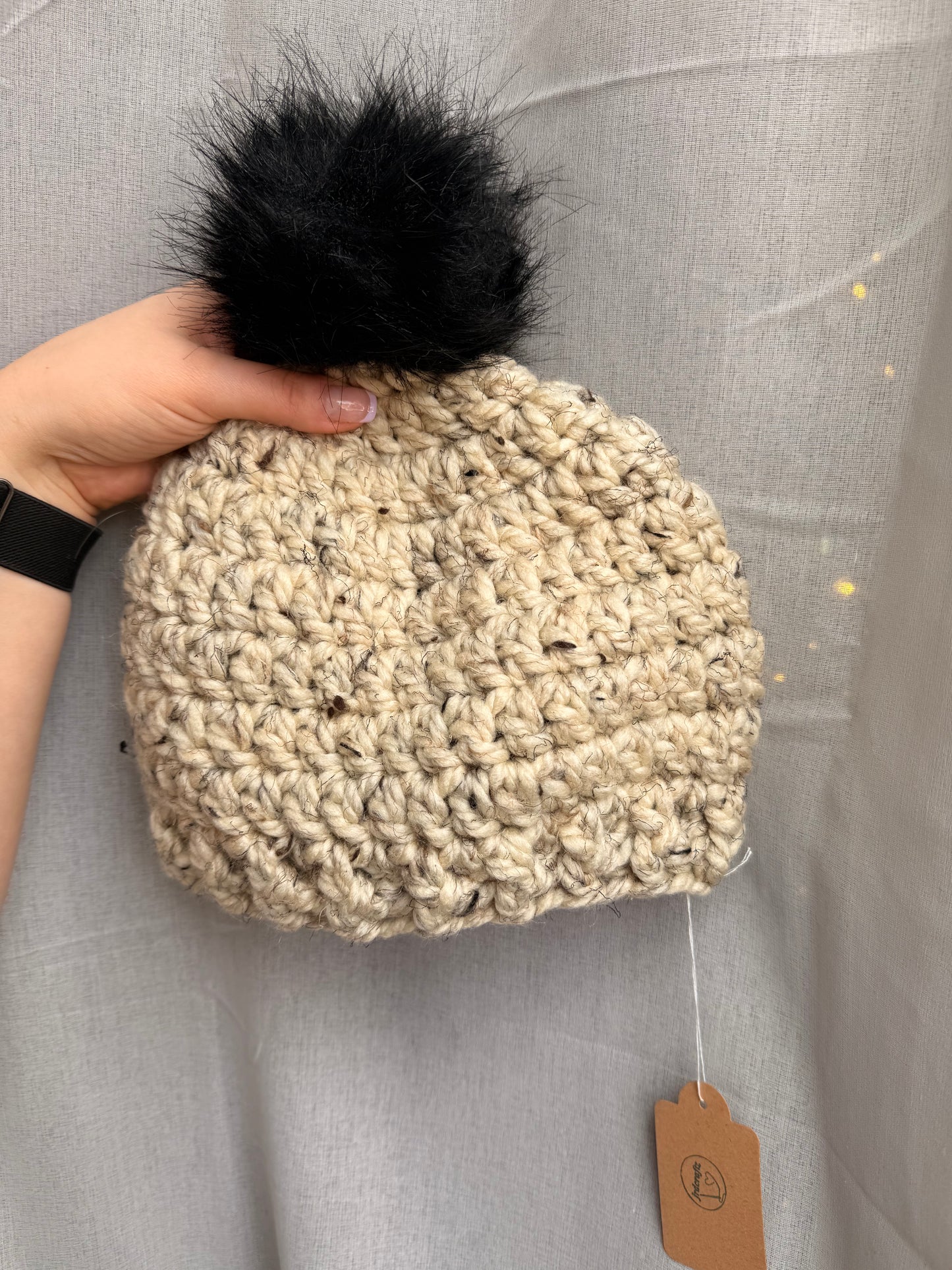 Wool/Acrylic Blend Beanie